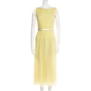 Jason Wu Collection Tulle Fit and Flare Midi Dress, Size 14
